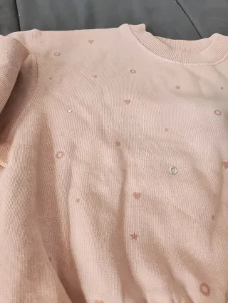 Sweatshirt Zara rosa 6/7 anos