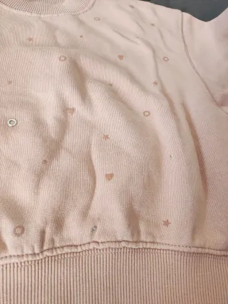 Sweatshirt Zara rosa 6/7 anos