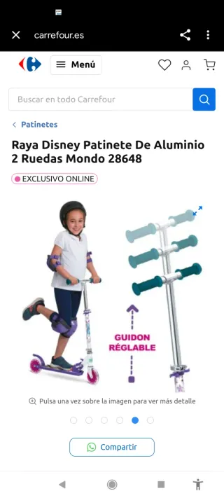 Patinete infantil de Aluminio