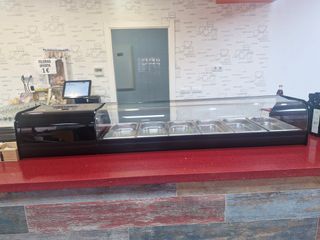 Vitrina expositora tapas