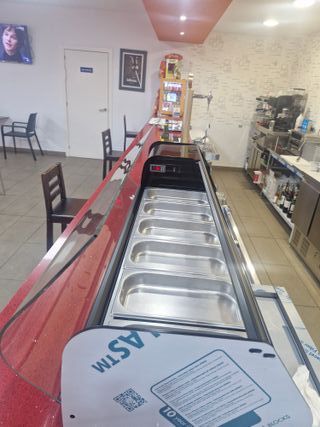 Vitrina expositora tapas