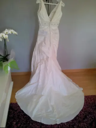 Vestido de Novia Aire Barcelona Blanco