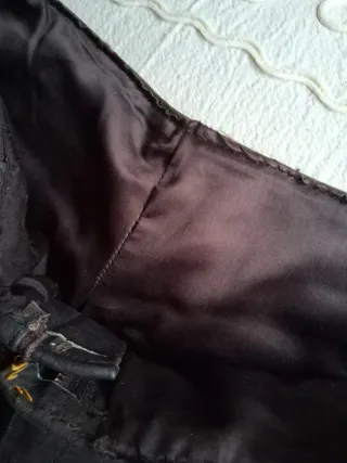 Pantalones cuero grueso