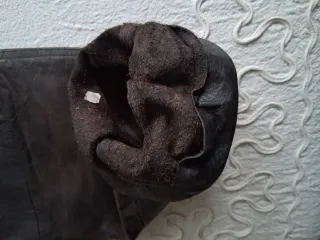 Pantalones cuero grueso