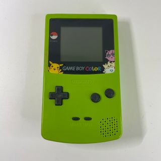 Game Boy Color Pikachu Verde