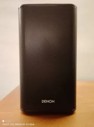 Barra de Sonido y Subwoofer Denon Negro DHT-S514