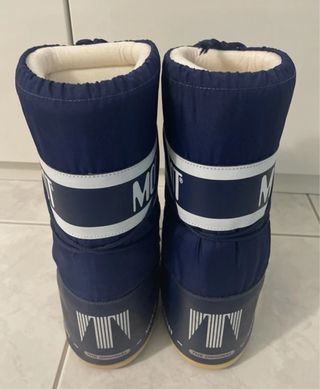 Moon Boot Blu/Bianco Taglia 39-41