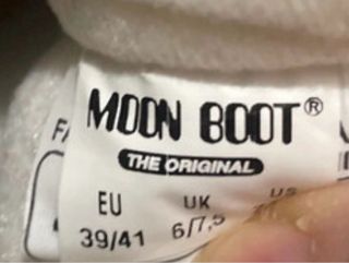 Moon Boot Blu/Bianco Taglia 39-41