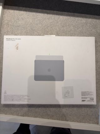 Funda MacBook Air/Pro Cuero Azul