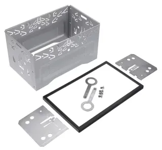 Cajon Marco Metalico Radio 2DIN Universal