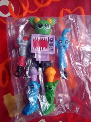 Robot Sprunki Trasformabili 5 Pezzi