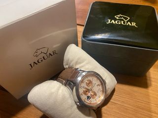 Reloj Jaguar Cronógrafo Dorado y Plateado