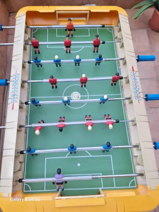 Futbolín de mesa