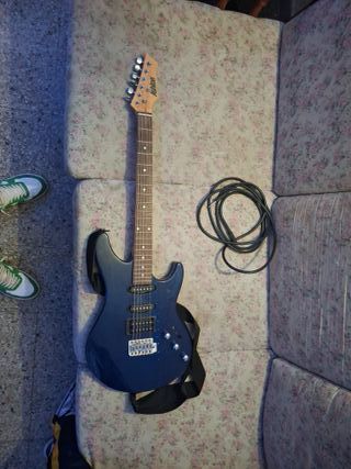 Guitarra Eléctrica Azul