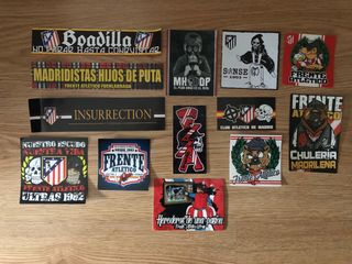 Lote pegatinas Frente Atlético