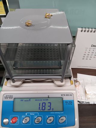 Pendientes Oro 18k con Circonita