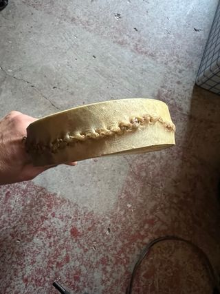 Tamburello in legno con sonagli