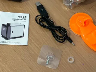 Bomba Ducha Eléctrica Portátil Set Completo
