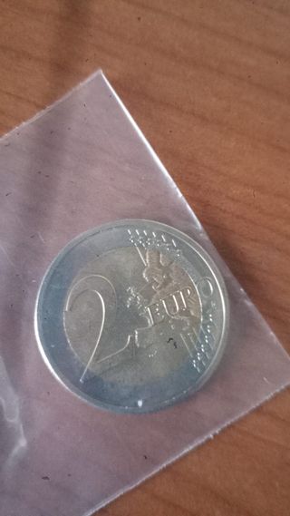2 euro commemorativo Paesi Bassi 2011 Erasmo UNC