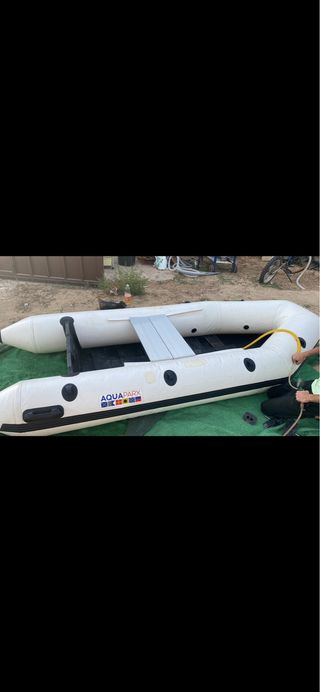 Barca hinchable AquaPark + Motor Tohatsu 8CV