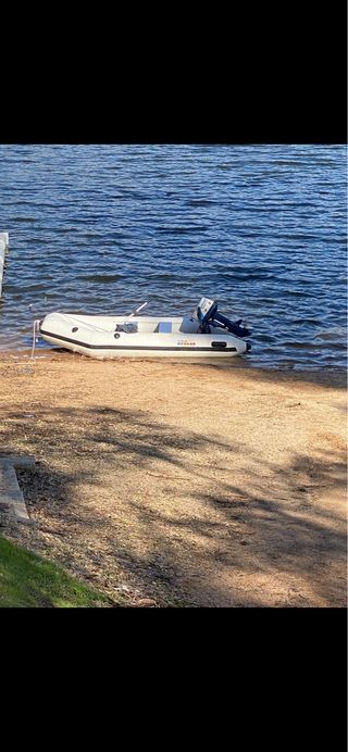 Barca hinchable AquaPark + Motor Tohatsu 8CV