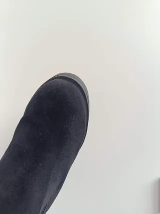 Botas de ante negras Talla 35