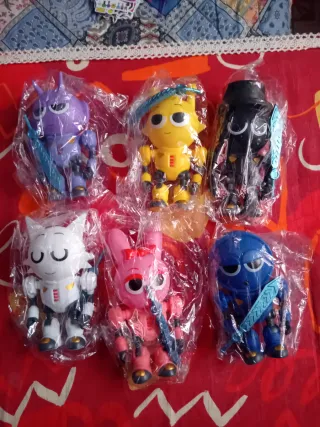 Mini robot Sprunki 6 pezzi