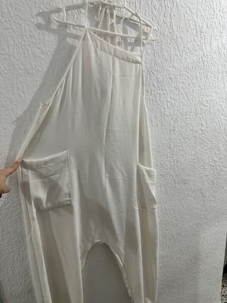 Mono blanco talla única