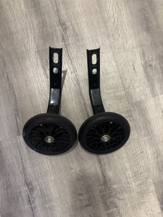 Ruedines Bicicleta Infantil Negros