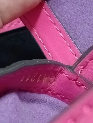 Bolso Louis Vuitton Cilindro Rosa Dorado