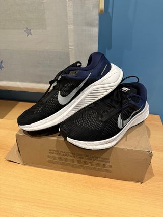 Zapatillas Nike Running Negras y Azules