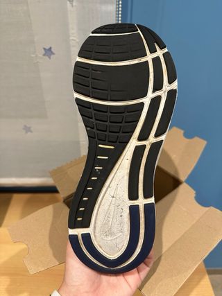 Zapatillas Nike Running Negras y Azules