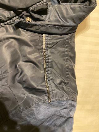 Abrigo Cortefiel Azul Talla L