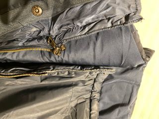 Abrigo Cortefiel Azul Talla L