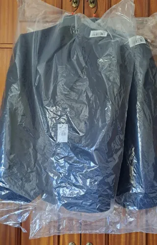 Traje de chaqueta azul para caballero