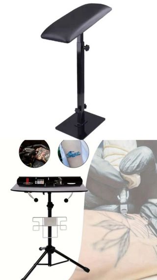 ¡OFERTA PROMO! Reposabrazos y Mesa Tatuaje Nuevo