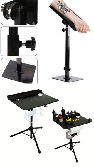 ¡OFERTA PROMO! Reposabrazos y Mesa Tatuaje Nuevo