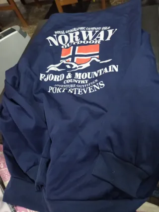 Chaqueta deportiva azul marino hombre