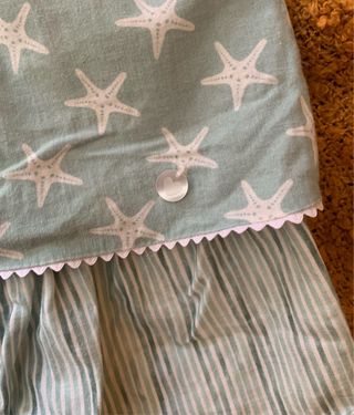 Vestido y braguita niña estrellas