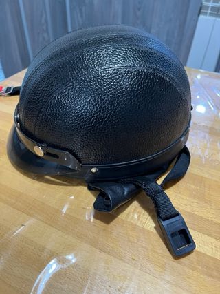 Casco moto negro talla L envío disponible