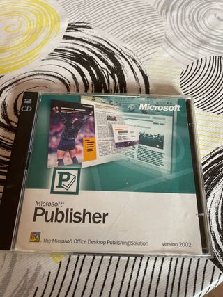 Microsoft Publisher 2002 CD