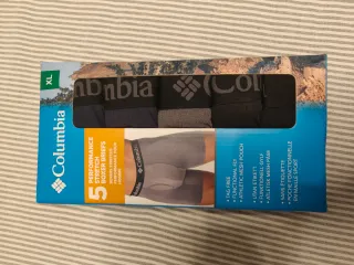 5 bóxer elásticos de alto rendimiento Columbia