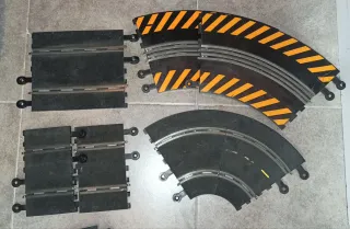 Scalextric: Varios tramos de pista