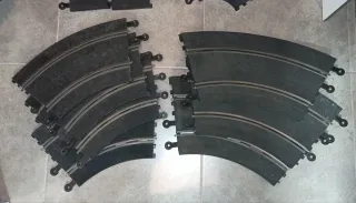 Scalextric: Varios tramos de pista