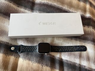 Apple Watch Plata con Correa Multicolor