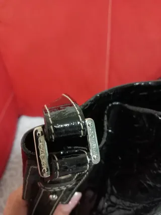 Bolso Loewe Negro Charol