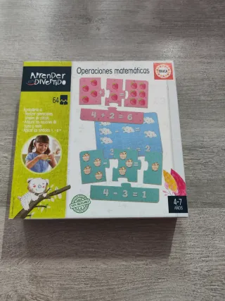 Puzzle Educa Operaciones Matemáticas 64 piezas