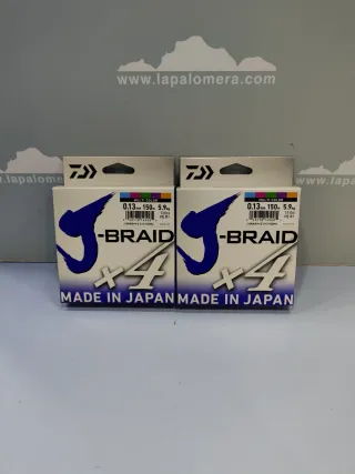 2 Bobinas Daiwa X4 150m 0.13mm Multicolor