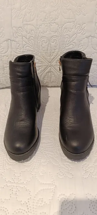 Botas negras plataforma T-38