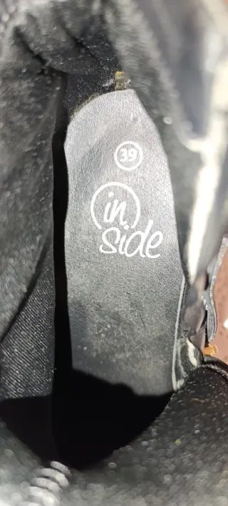 Botas negras plataforma T-38